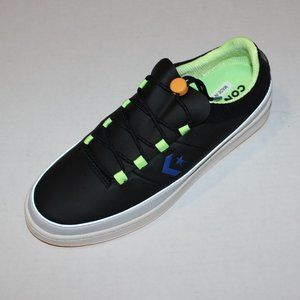CONVERSE PRO LTHR OX STRM BLACK SNEAKER
